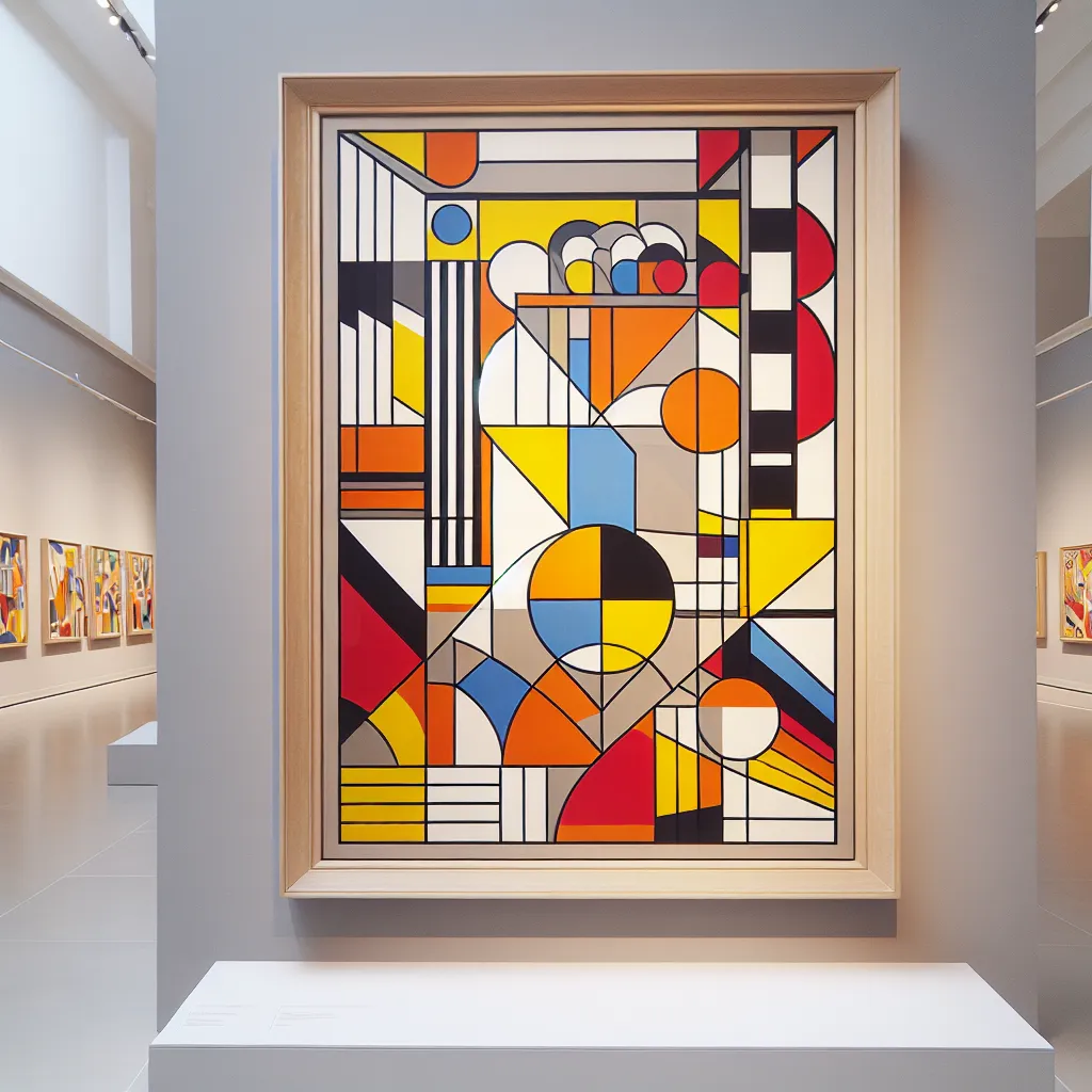 Los colores y formas del modernismo en el arte