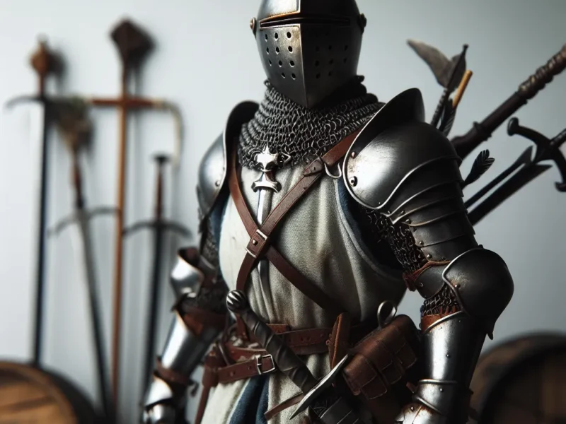 Las armas y armaduras en la Edad Media: evolución y uso
