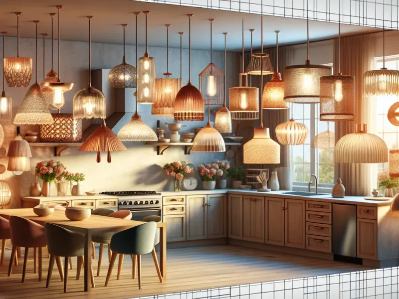 Kuchenne inspiracje: lampy i abażury, które odmieniają wnętrze