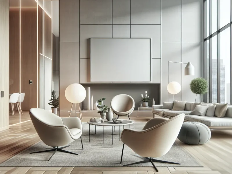 Nowoczesne krzesła minimalistyczne – elegancja i funkcjonalność w Twoim salonie