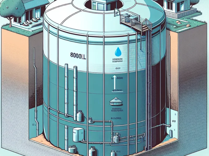 Podziemne zbiorniki HYDROMIL 8000L – nowoczesne rozwiązania dla domu